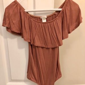 Off the Shoulder Onesie